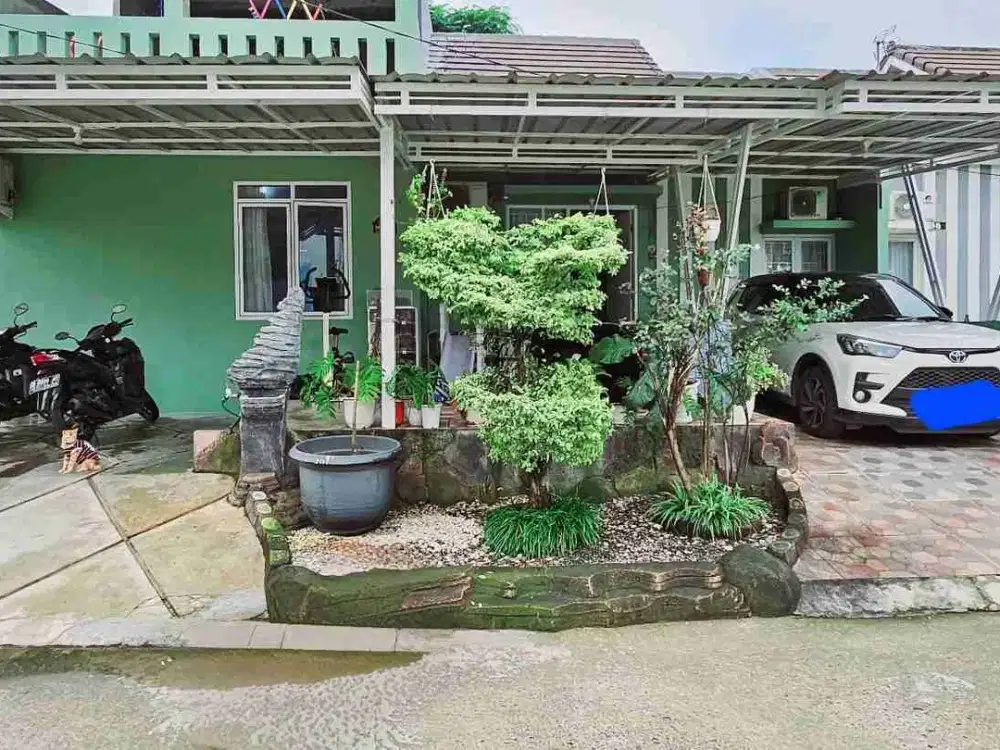 Rumah Hook 2 lantai di Mutiara Gading City Cluster Manhattan, Bekasi