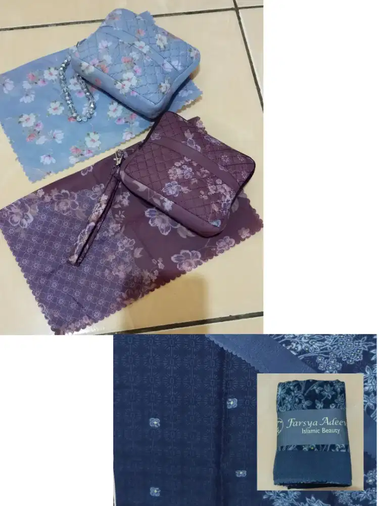 Mukena travel (take all) free kerudung