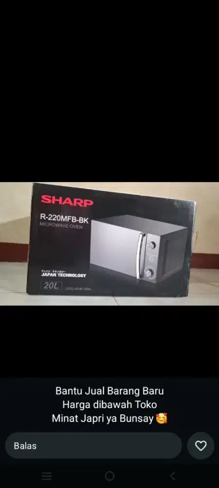 Barang Baru, dijualaja dr pada gk kepake