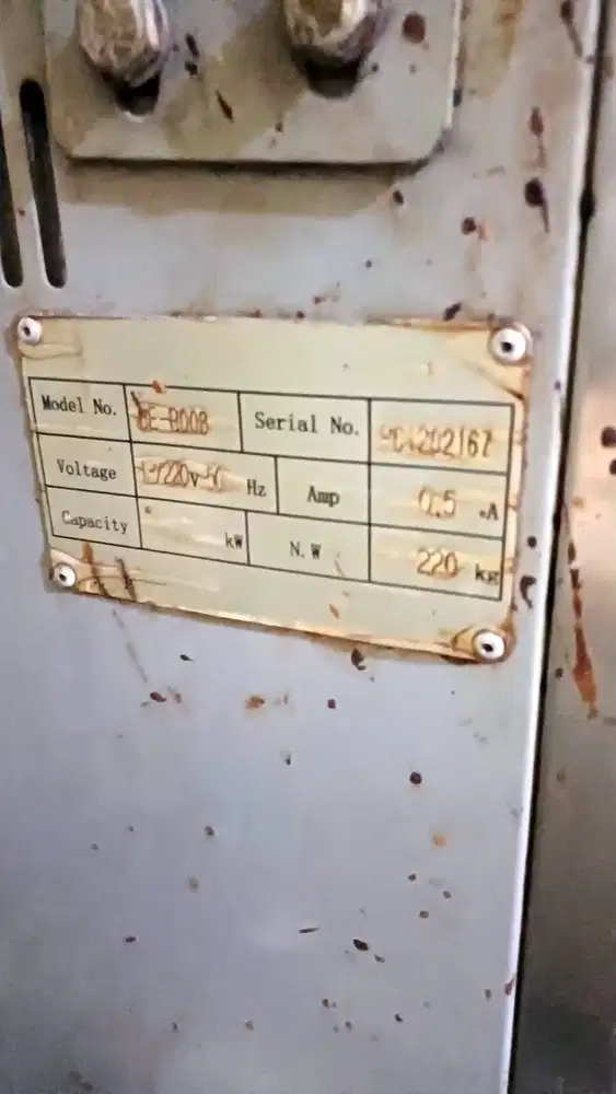 Oven Gas Deck Premium New Chung Hou Taiwan (2 Deck 4 Tray) - Siap Paka