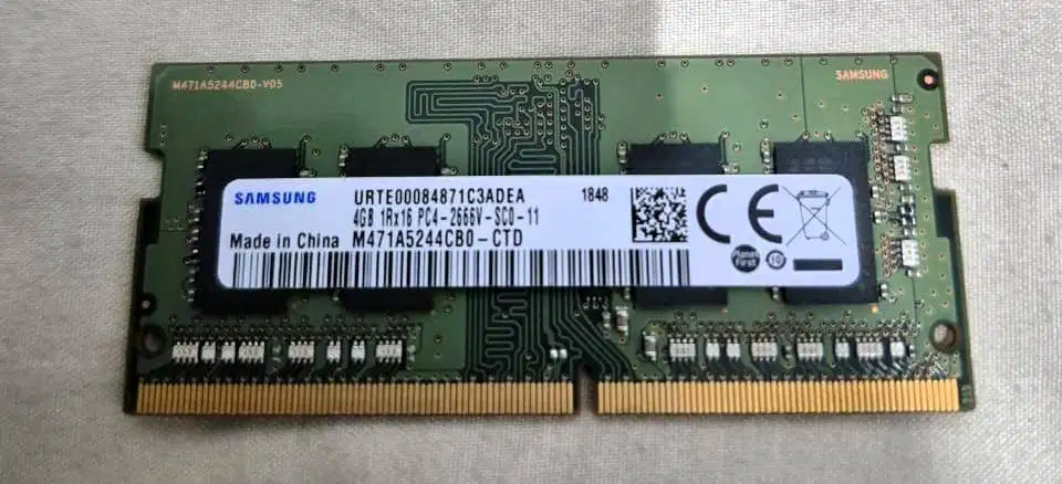 RAM SODIMM DDR4 4GB PC4-2666V