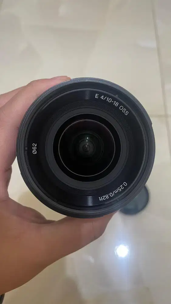 Lensa SONY E 10-18mm f/4 OSS