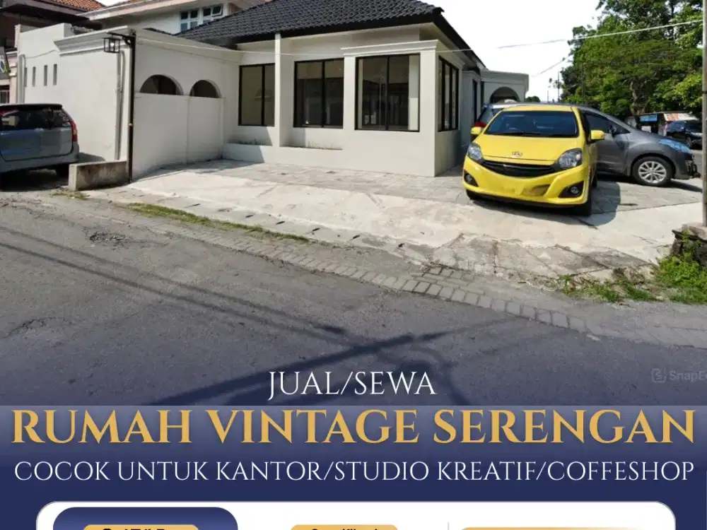 Jual/Sewa Rumah Vintage Serengan Potensial Dan Prestisius