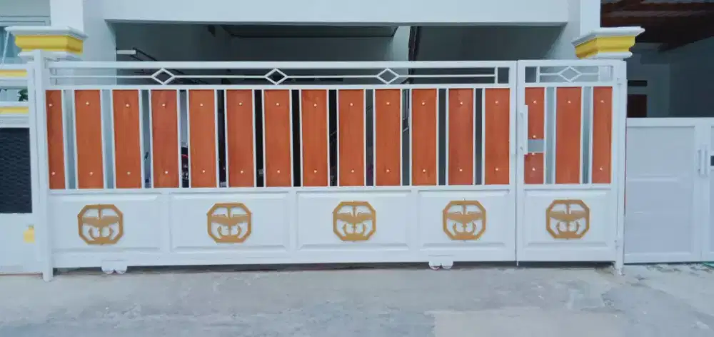 Pagar besi grc plat besi