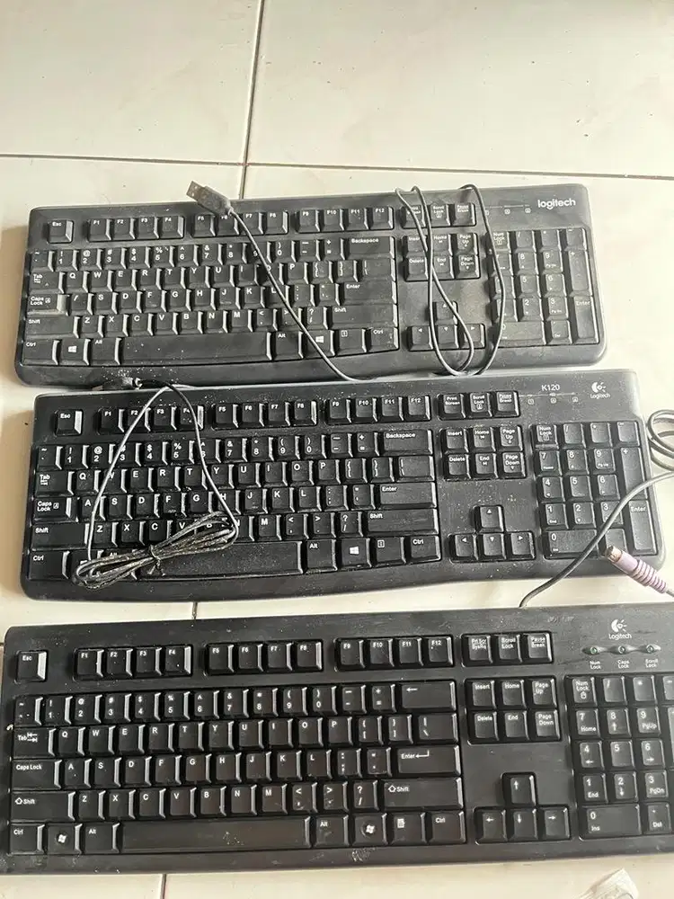 LOGITECH Keyboard Kabel Usb Wired