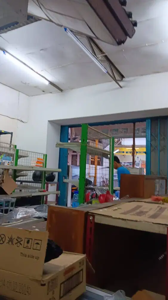 Pasang Sekat Partisi Gypsum - PVC + Kusen Aluminium - Alumunium