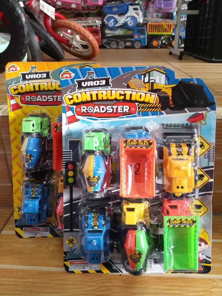 mainan anak set konstruksii isi 6