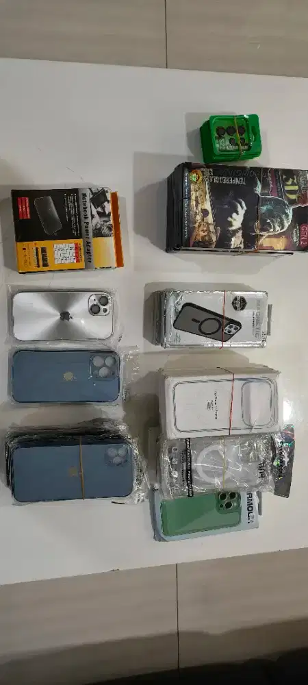 Casing, tempered glass, cover lensa, adaptor
