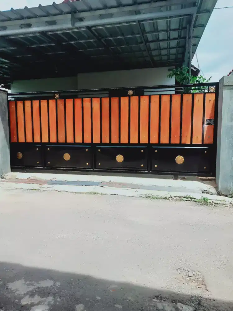 Pagar besi grc plat besi