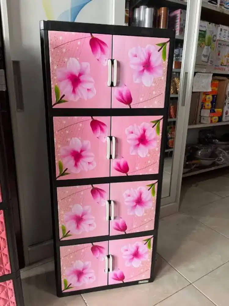 Lemari susun 4 motif