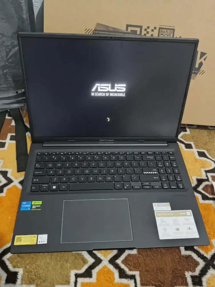 Laptop asus 16X Rtx3050 Core i5-13420 Fullset