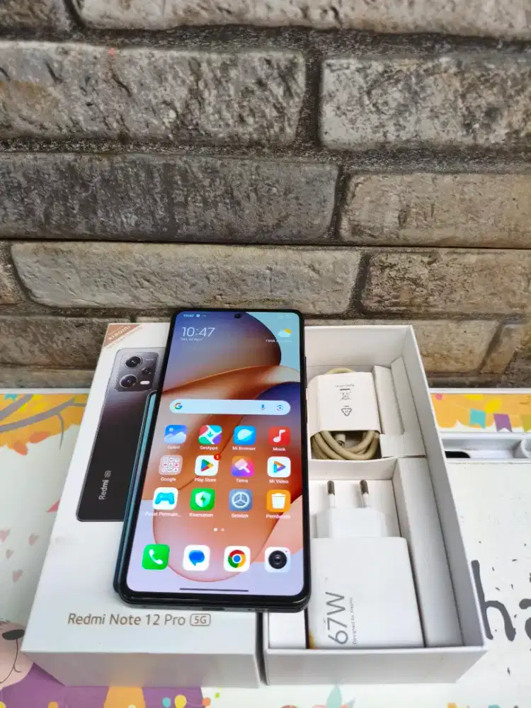 Redmi Note 12 Pro 5G 8/256 Lengkap Ori