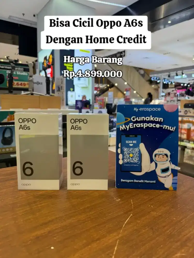 Bis cicil Oppo A6s dengan Home.Credit