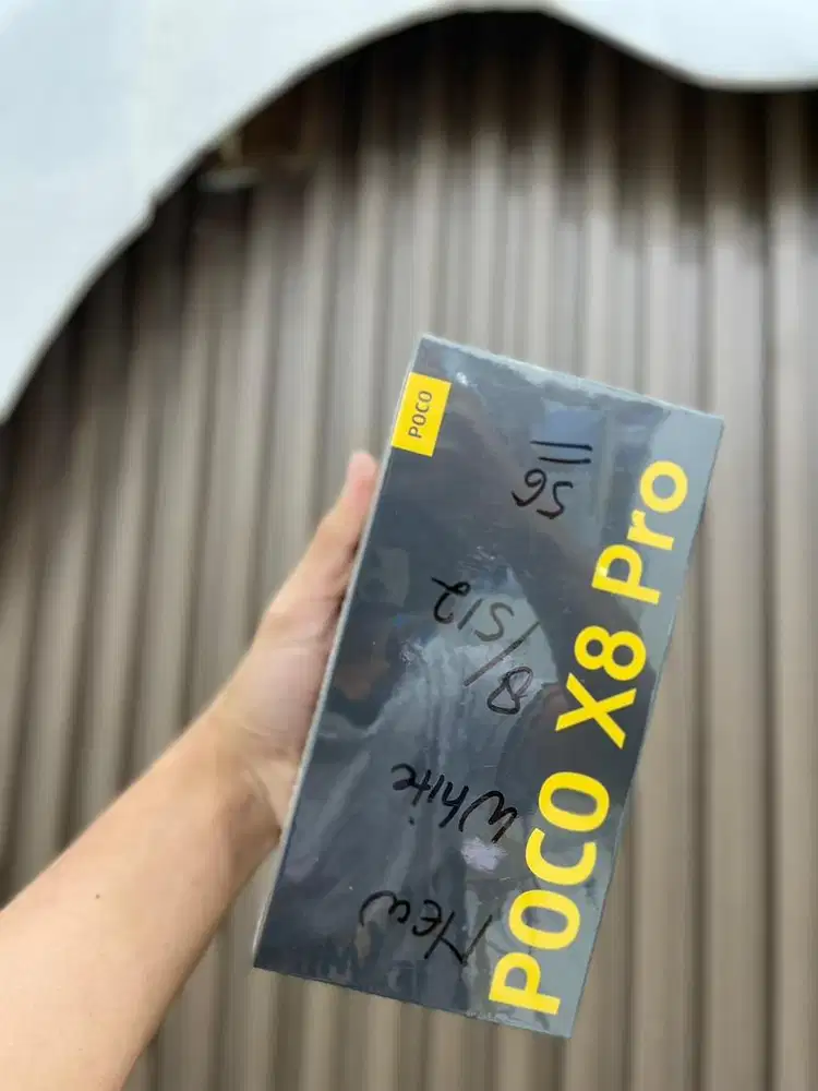 Poco x8Pro 5G 8/512GB New Garansi Resmi