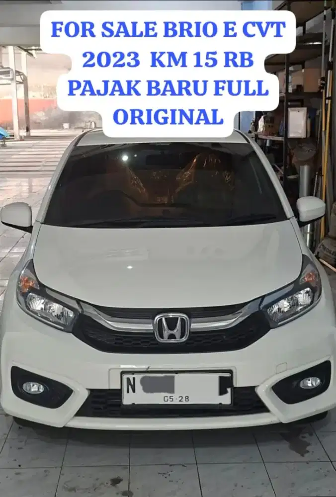 Brio E CVT KM 15 rb Pajak Baru NEGO TIPIS