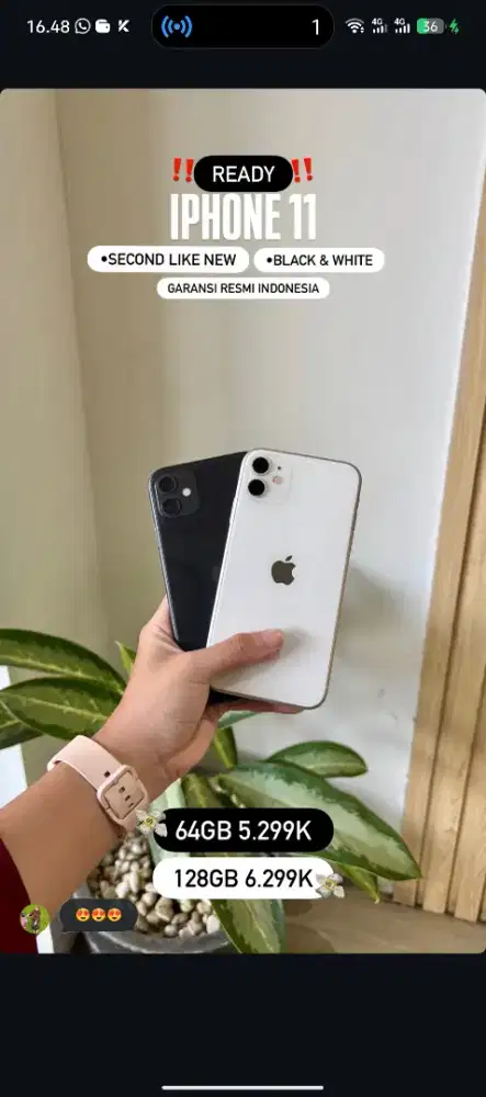 Cicilan iphone 11 64gb promo bunga ringan cukup ktp