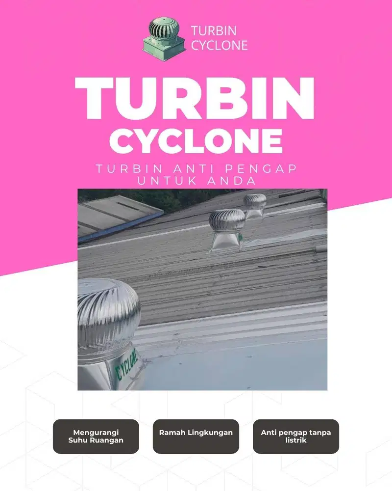 Pasang Roof Ventilator Malang