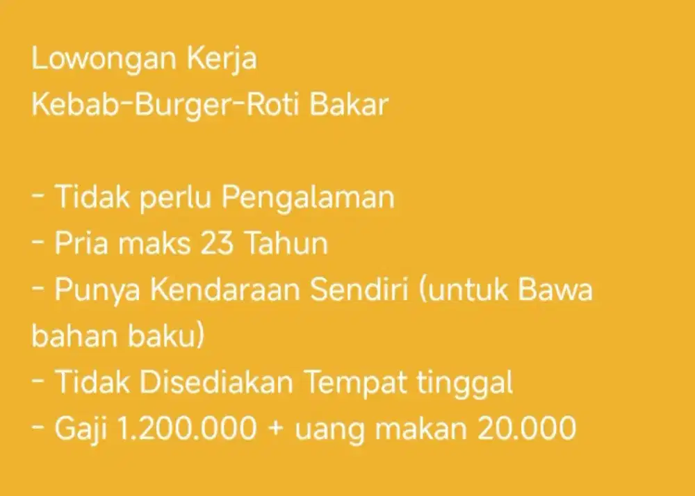 Lowongan Kerja Darusaalam