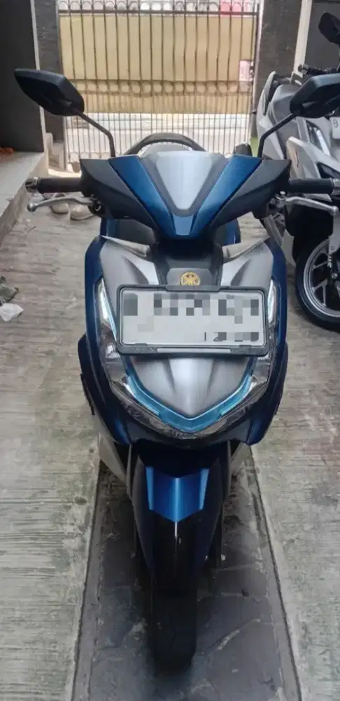 Yamaha Freego Std warna biru 2024 pajak On plat panjang