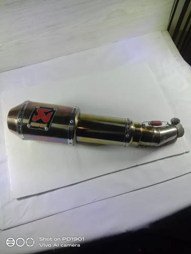 Knalpot racing Kawasaki ninja silencer