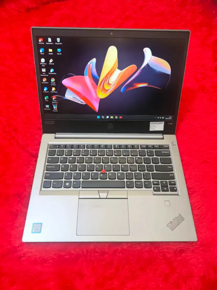 DIJUAL LAPTOP LENOVO THINKPAD E490 SLIM,KENCANG.CORE I5 GEN 8,RAM 16GB