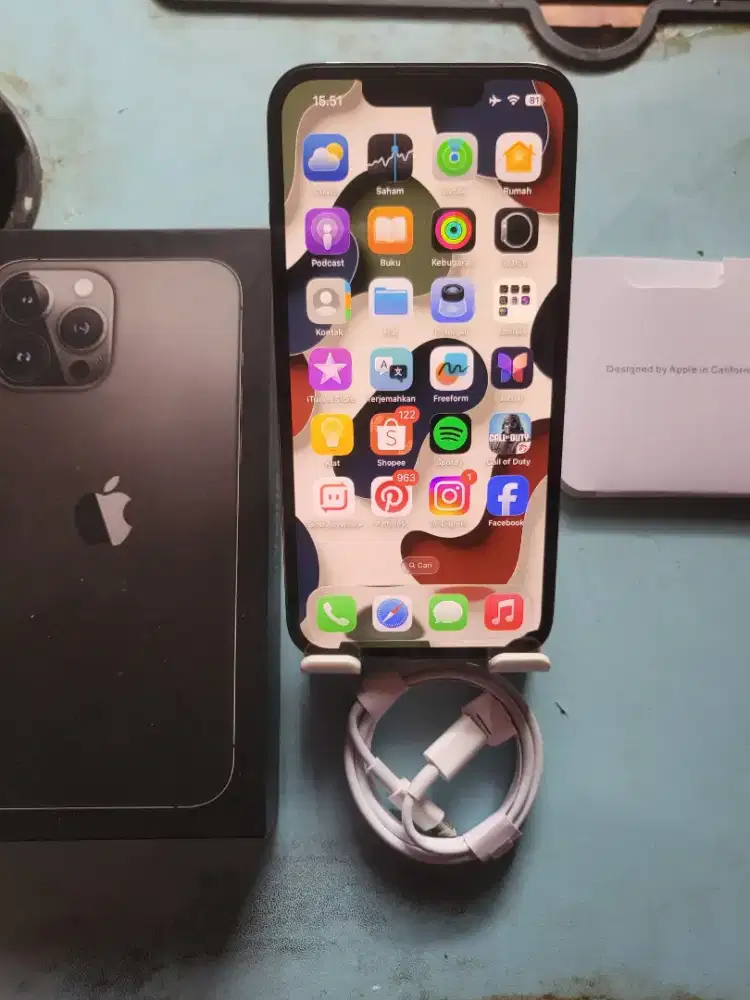 Iphone 13 Pro 128gb graphite Inter Fullset