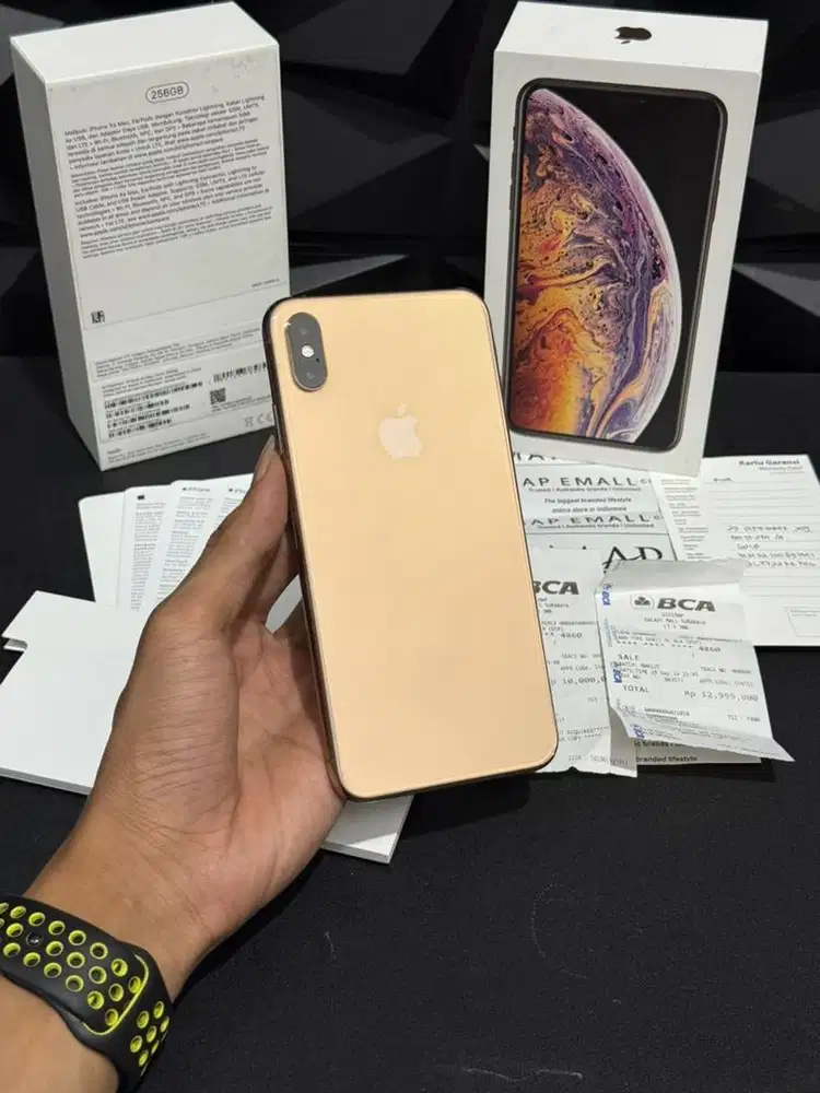 iphone xs max 256gb gold iBox