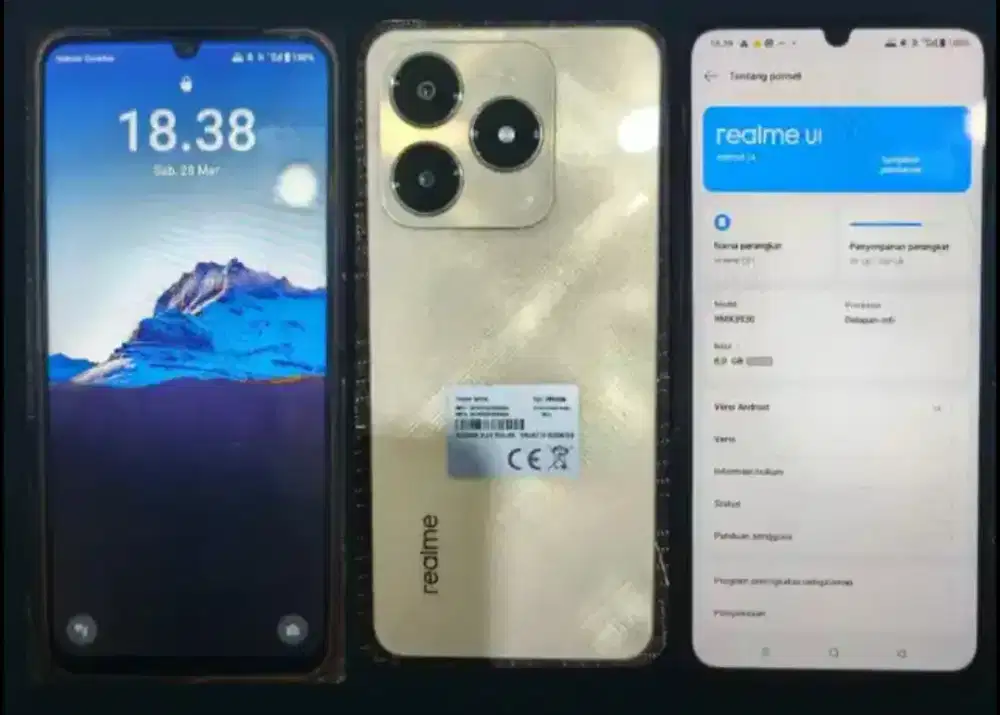 DIJUAL REALME C61 8/128