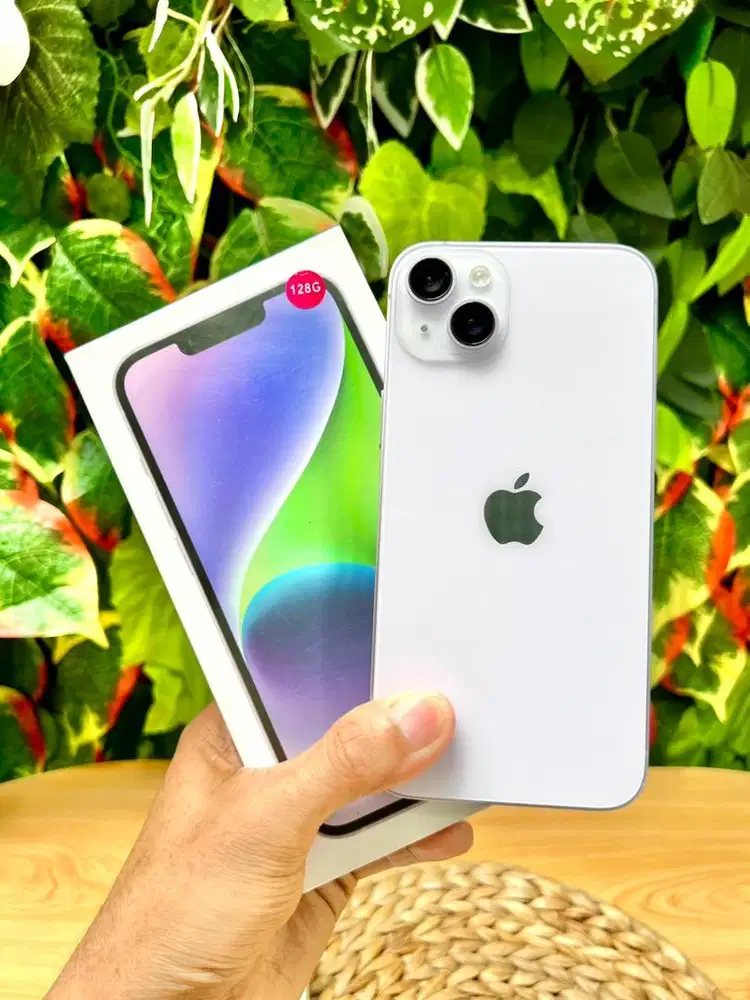 IPHONE 14 PLUS 128 GB INTER ALL OPERATOR FULLSET MULUS LIKE NEW