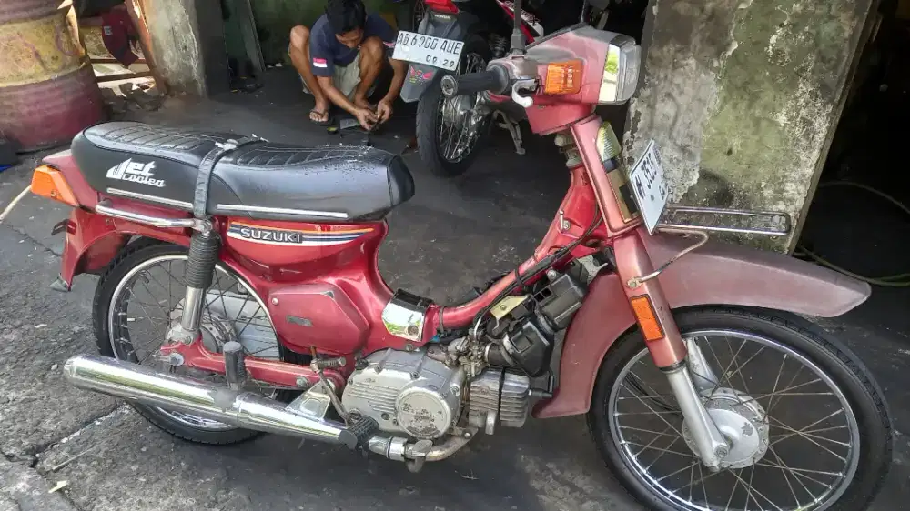 SUZUKI RC 80 orisinil thn 86 pajak hidup 5 jt gopis