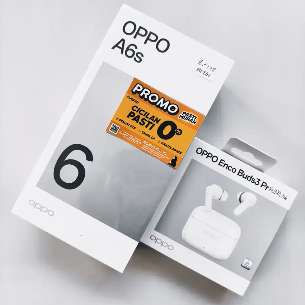 OPPO A6S khusus hari ini diskon langsung 3%