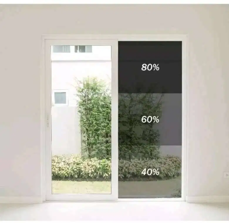 Kaca film rumah. Kacafilm gedung. Kacafilm jendela Pabrik Kantor Cafe