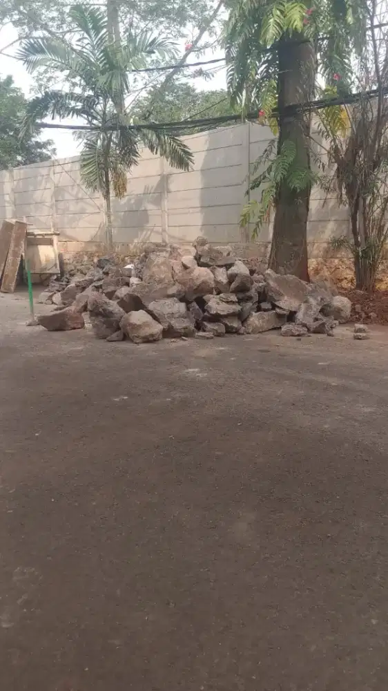 Pasir pasang batu belah sirdam limestone abu batu pasir urug