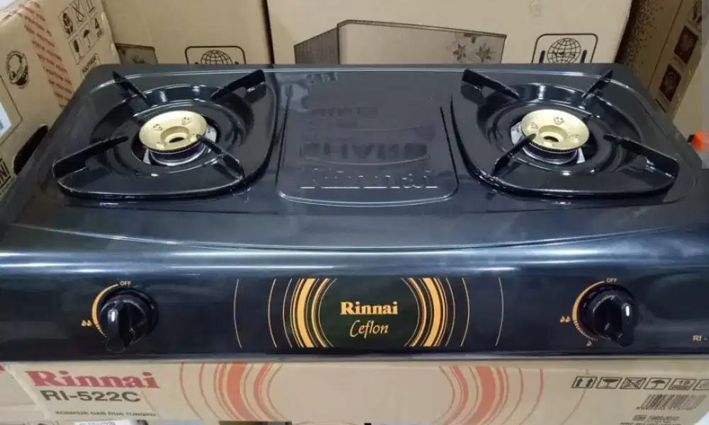 Kompor rinnai  dua tungku