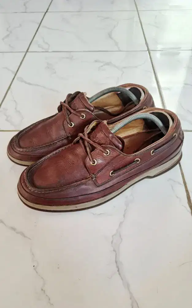 Sepatu Sperry top sider gold cup original size 44