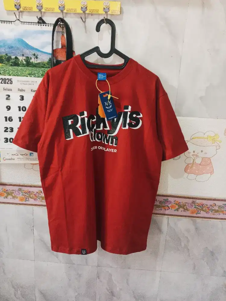 Kaos Rickyis Original Import
