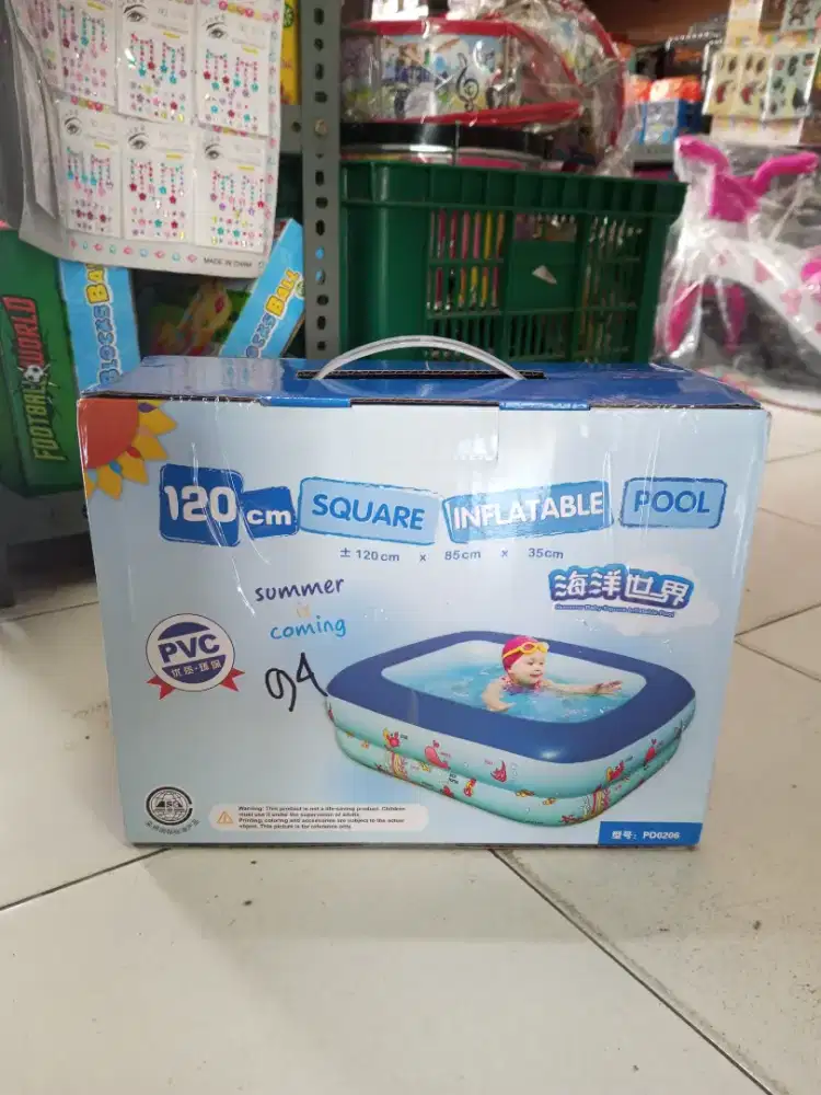 Mainan Anak Kolam Pompa UK 120cm