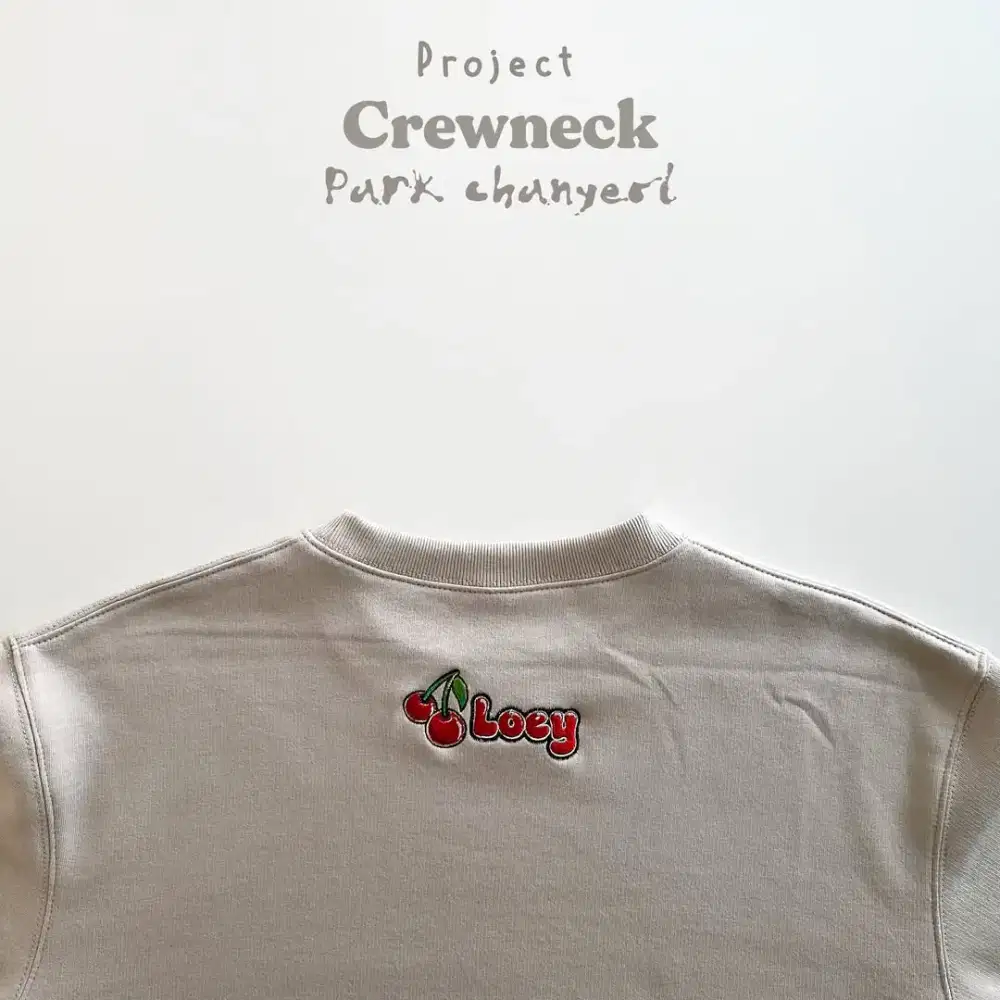 Crewnick park Chanyeol Cherry