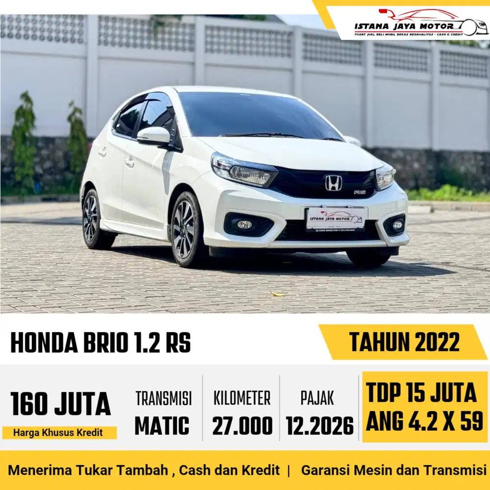 HONDA BRIO 1.2 RS 2022