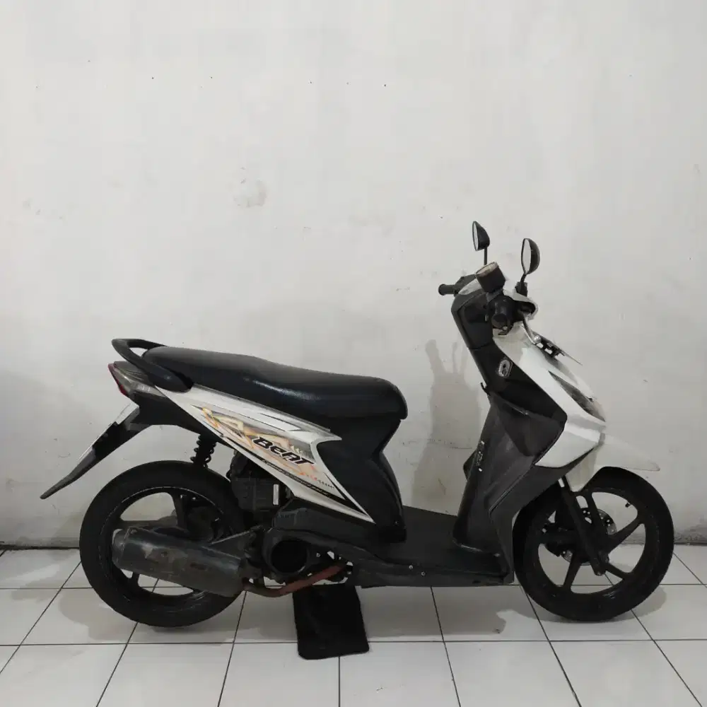 Honda Beat Karbu 2012 Orisinil Mesin Aluss Lengkap Bagus
