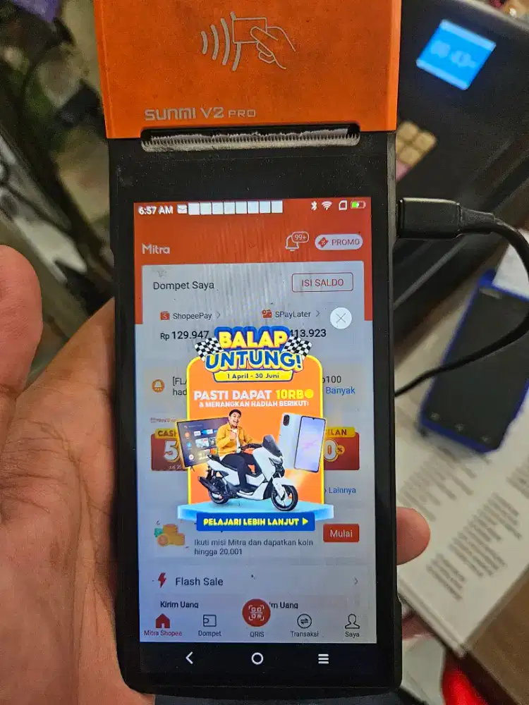 Sunmi v2 Pro android kasir
