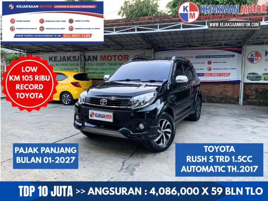 Toyota Rush S TRD 1.5cc Automatic Th.2017