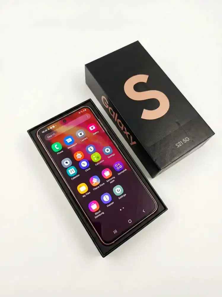 Samsung S21 5G Basic Bersih Amoled Resmi Indonesia