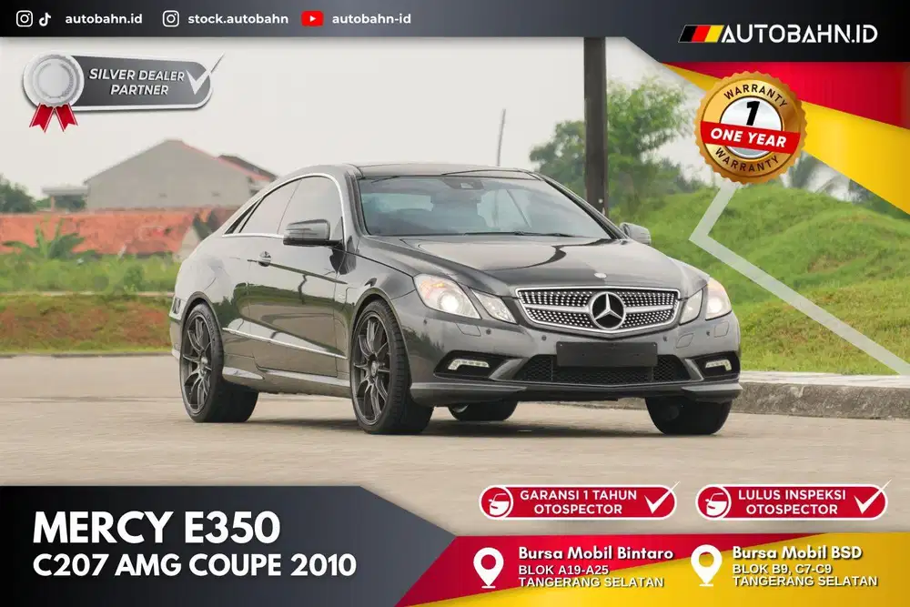 Mercedes Benz E350 AMG Coupe 2010 (C207)
