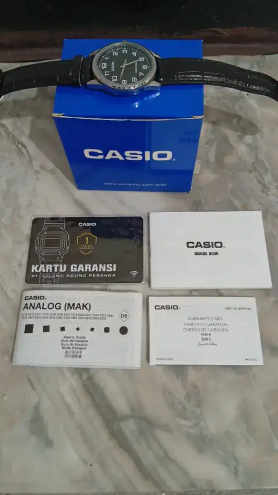 DIJUAL CEPAT JAM TANGAN ASLI CASIO