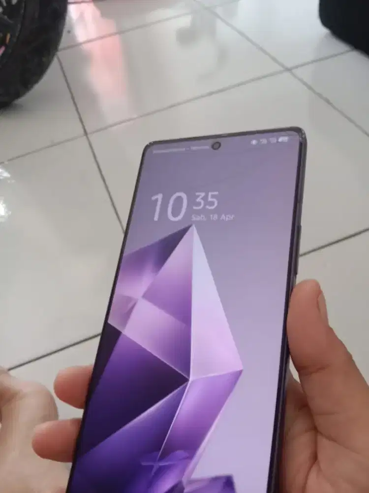 Jual HP infinix note 50pro lengkap minus layar retak atas gk ngaruh