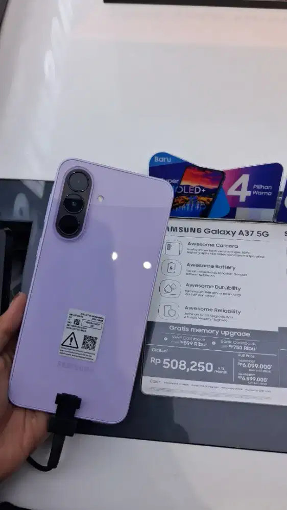 NEW GALAXY A37 CICILAN 500RBAN