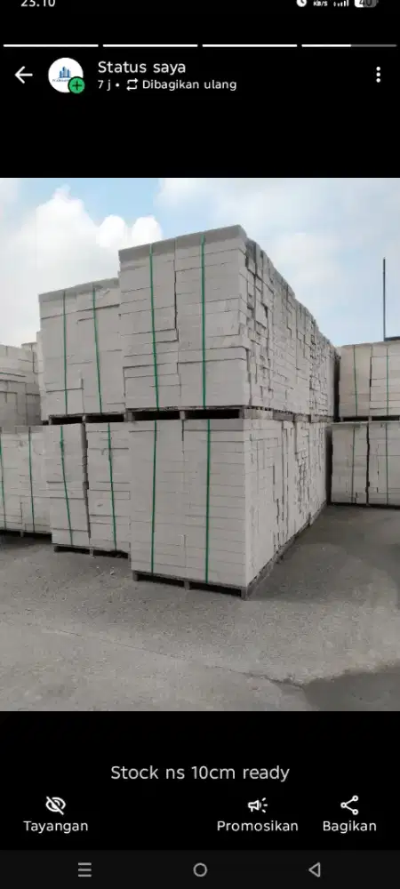 Bata RINGAN STANDAR AAC-SNI | HEBEL STANDAR AAC-SNI