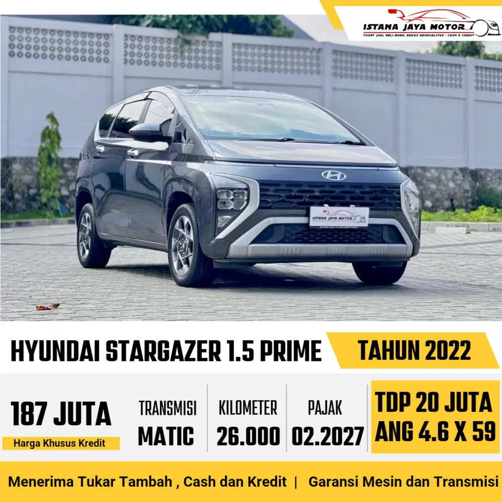 HYUNDAI STARGAZER 1.5 PRIME IVT 2022