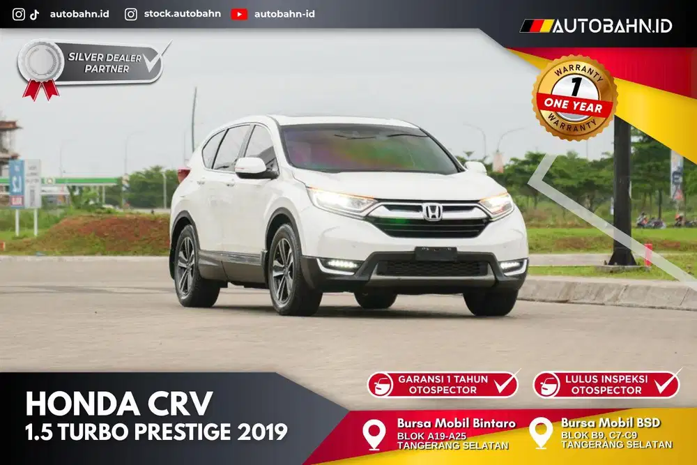 (DP 46jt) Honda CRV Turbo 1.5 Prestige 2019